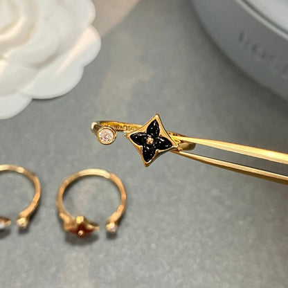 [Glimmer]STAR 1 DIAMOND OPEN RING