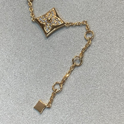 [Glimmer]STAR AND SUN 4 MOTIFS GOLD DIAMONDS BRACELET