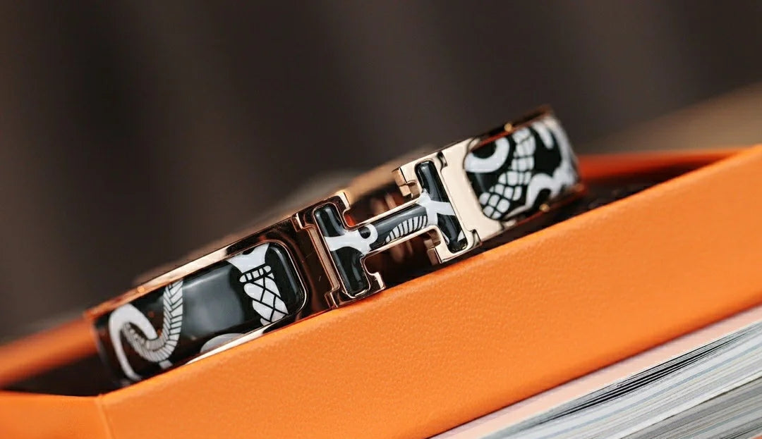 [グリマー]H タータン ブレスレット 12MM