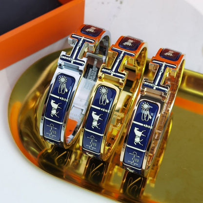 [Glimmer]H COUVERTURES DARK BLUE BRACELET