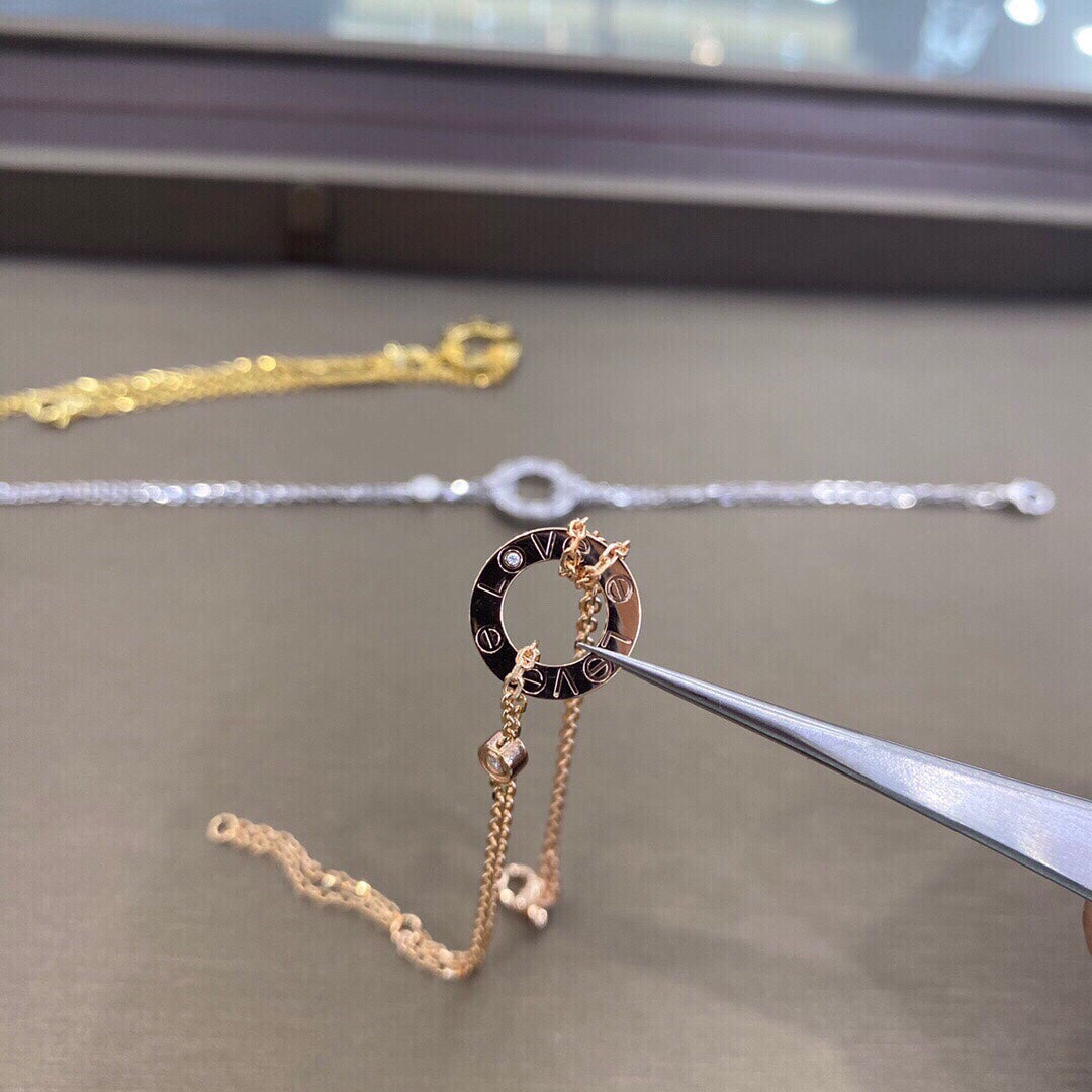 [Glimmer]LOVE BRACELET 2 DIAMOND