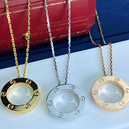 [Glimmer]LOVE NECKLACE 16MM