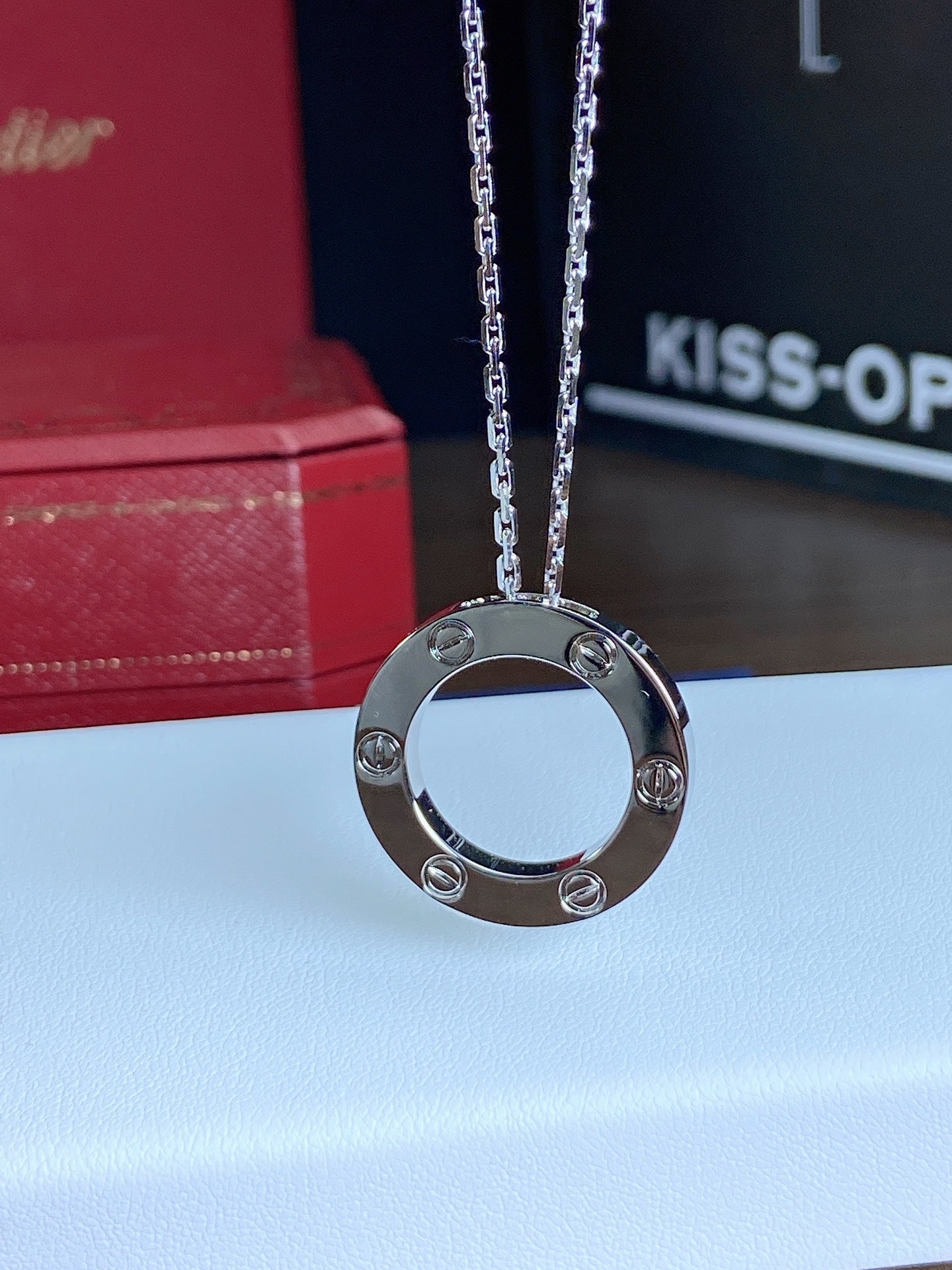 [Glimmer]LOVE NECKLACE 16MM