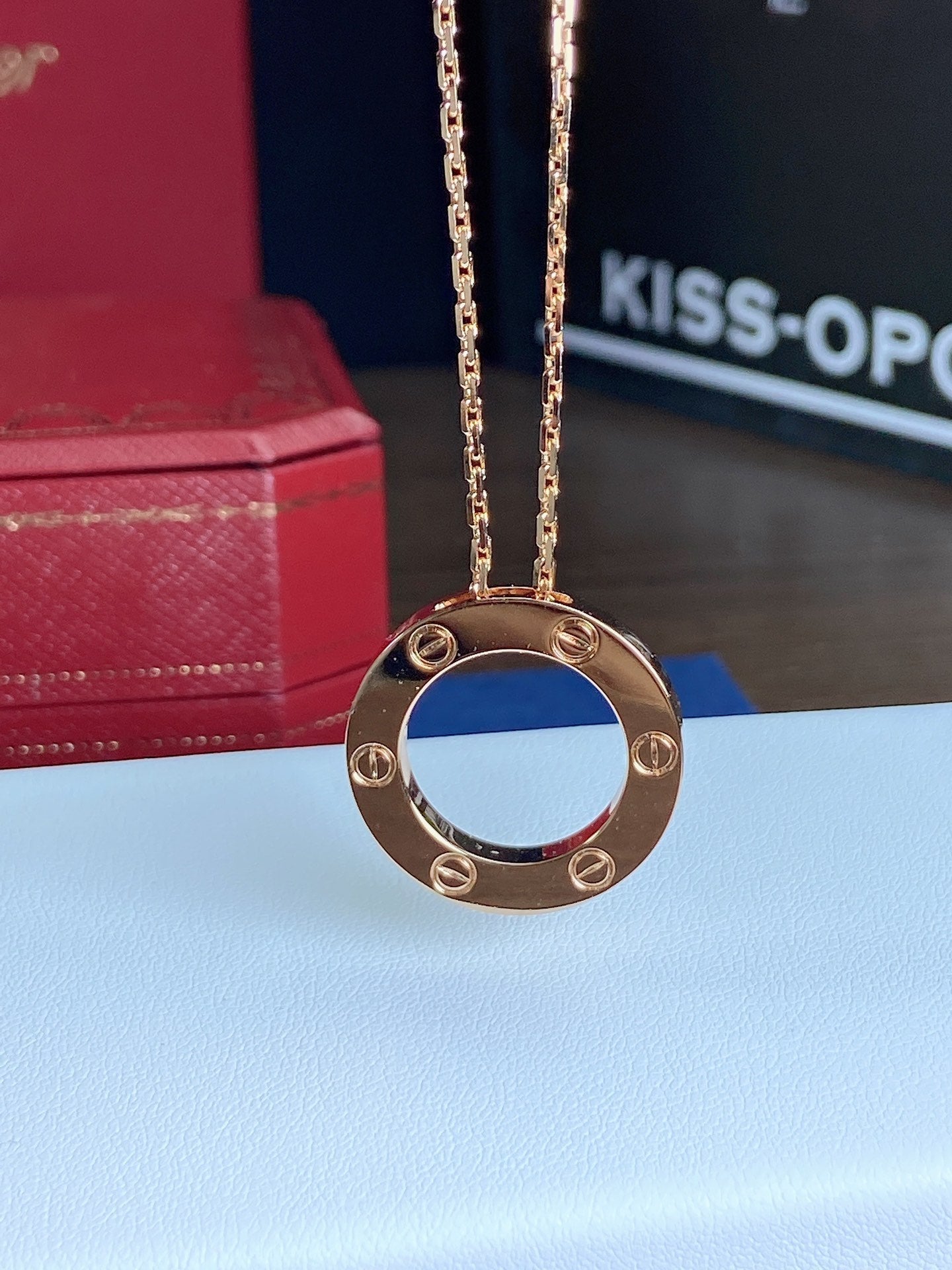 [Glimmer]LOVE NECKLACE 16MM