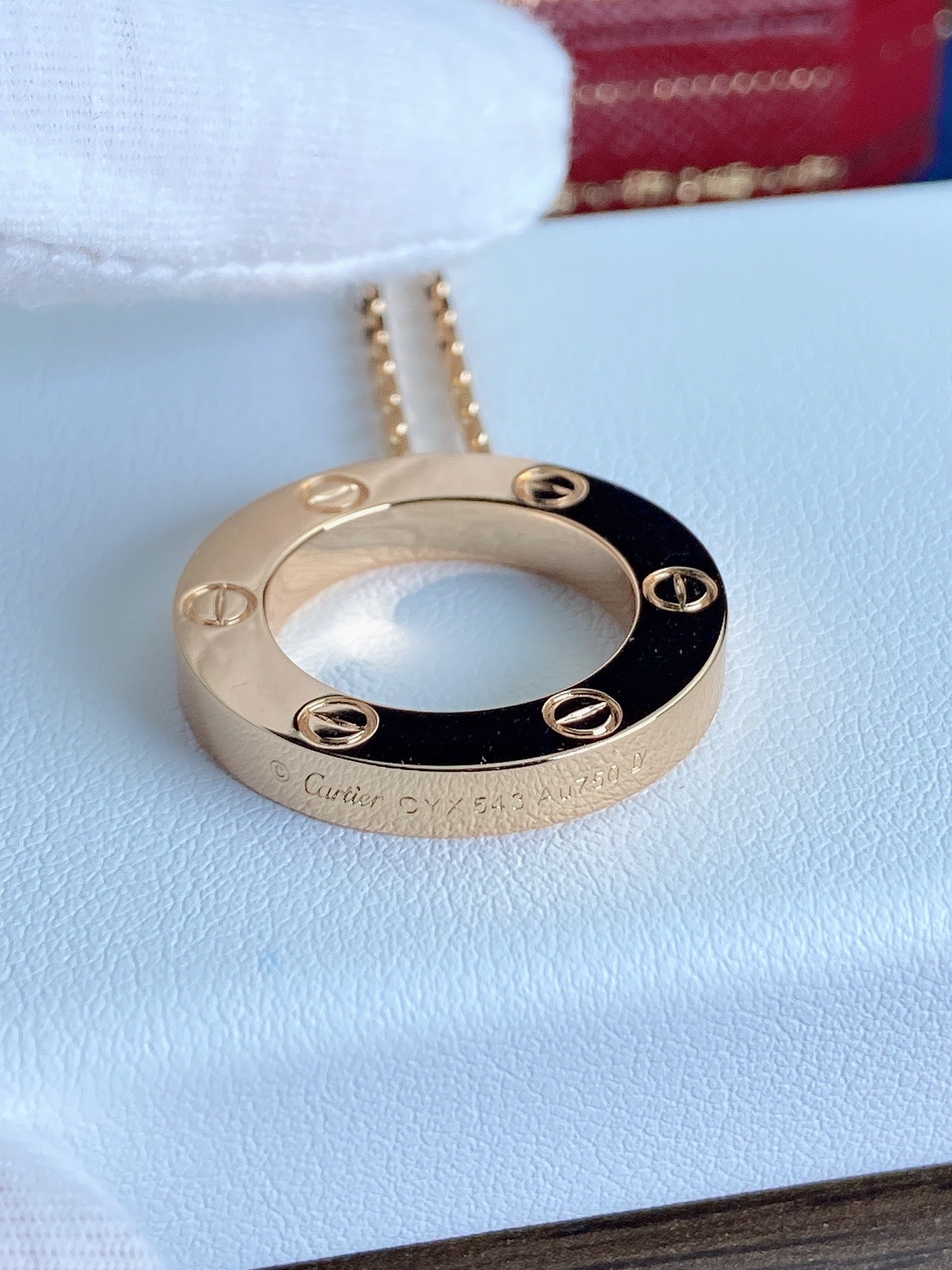[Glimmer]LOVE NECKLACE 16MM