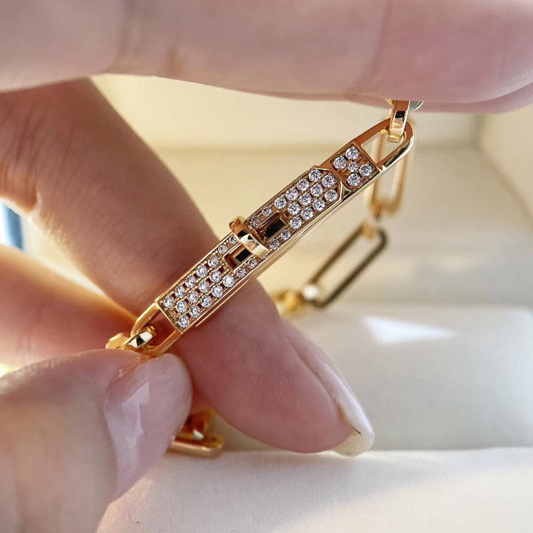 [Glimmer]CHAINE BRACELET SMALL MODEL DIAMOND