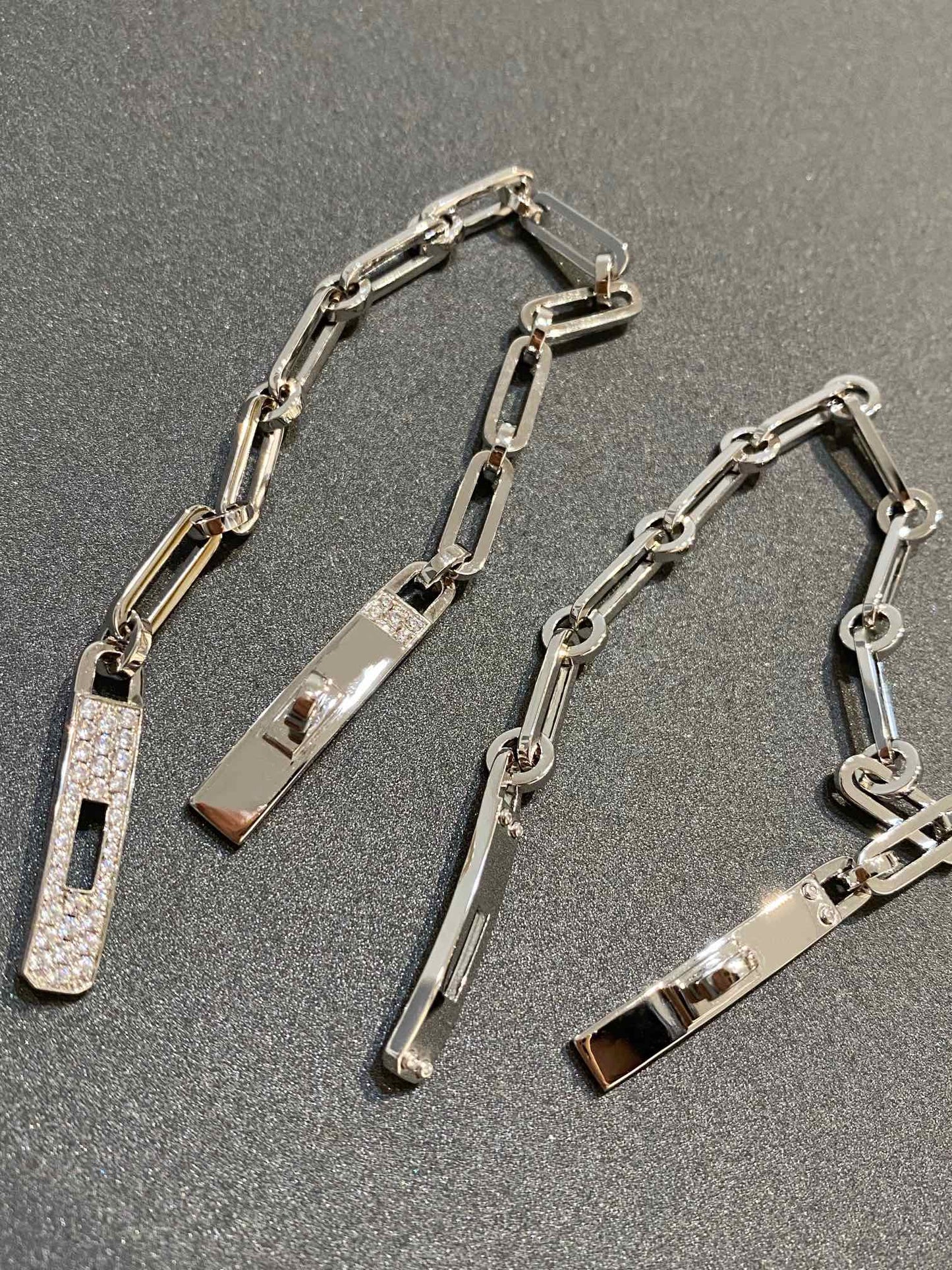 [Glimmer]CHAINE BRACELET SMALL MODEL DIAMOND