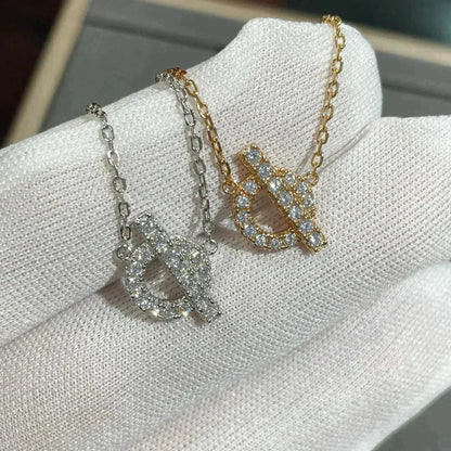 [Glimmer]ECHAPEE NECKLACE DIAMOND