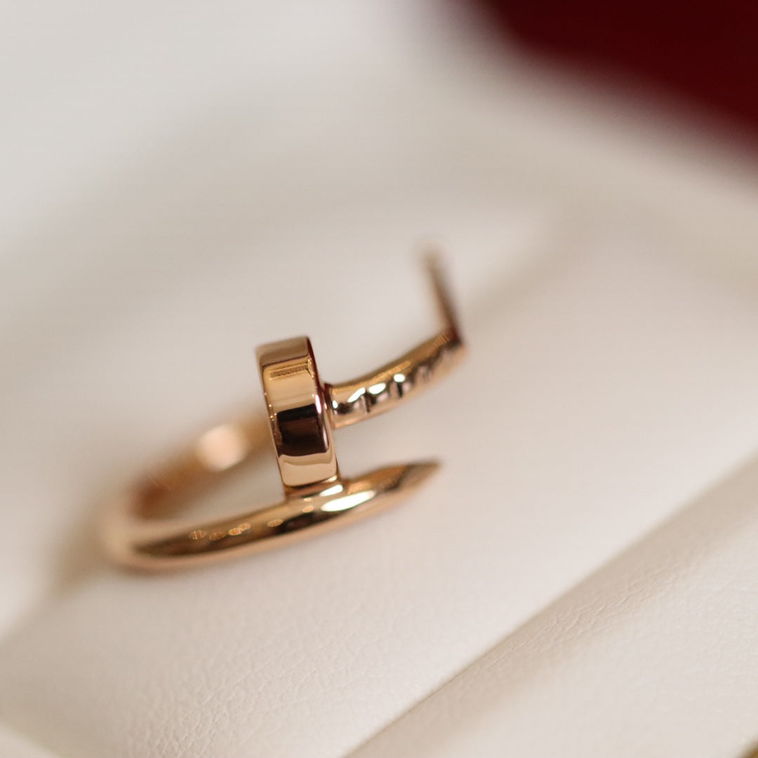 [Glimmer]JUSTE EARRINGS PINK GOLD