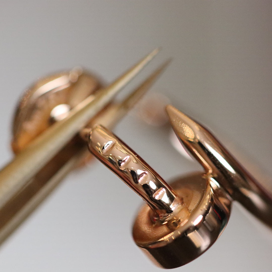 [Glimmer]JUSTE EARRINGS PINK GOLD