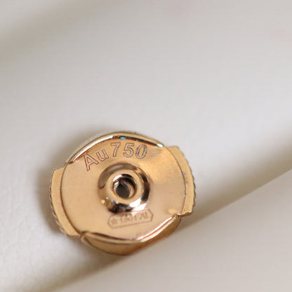 [Glimmer]JUSTE EARRINGS PINK GOLD