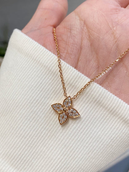 [Glimmer]STAR DIAMOND NECKALCE