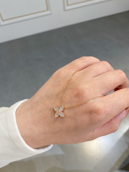 [Glimmer]STAR DIAMOND NECKALCE