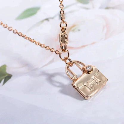 [Glimmer]AMULETTE PEDANT Glimmer GOLD NECKLACE