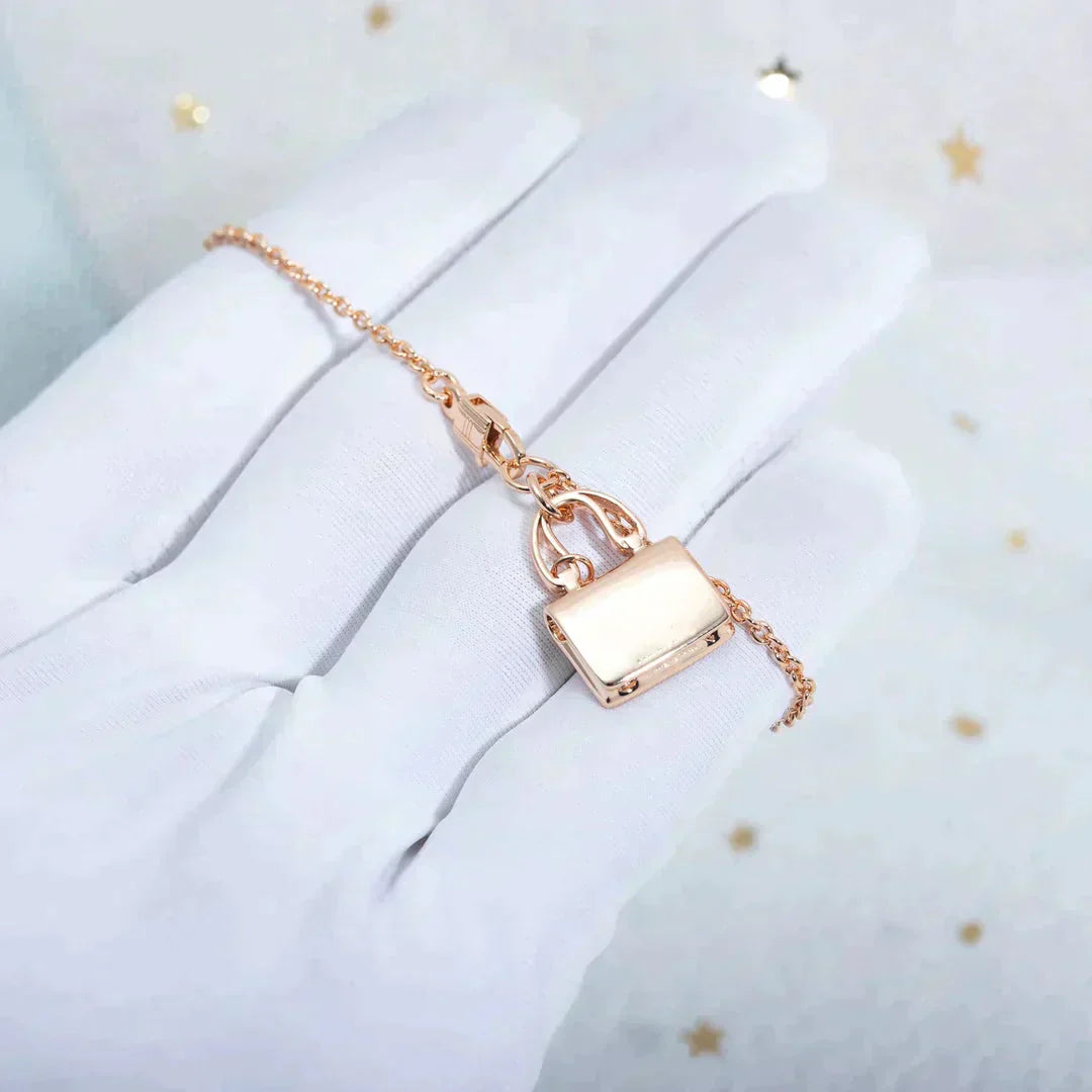 [Glimmer]AMULETTE PEDANT Glimmer GOLD NECKLACE