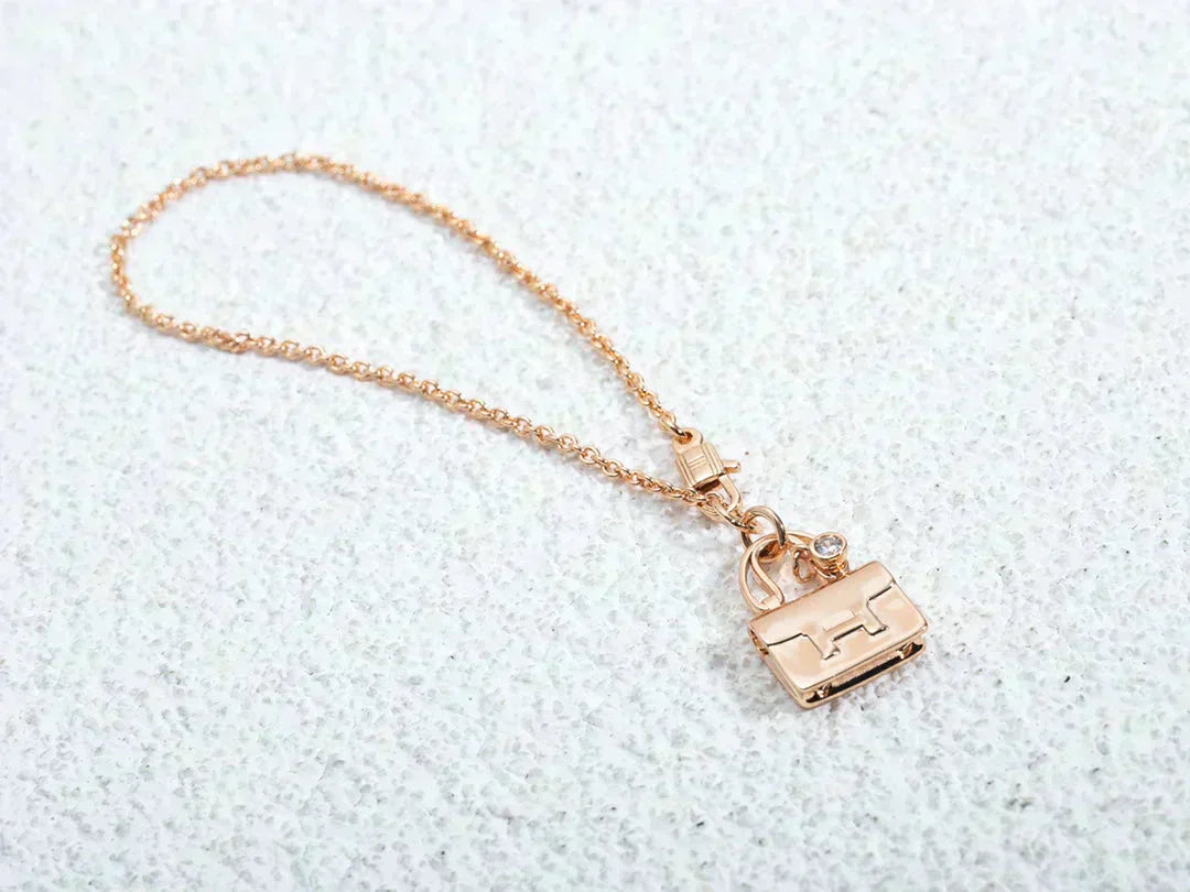 [Glimmer]AMULETTE PEDANT Glimmer GOLD NECKLACE