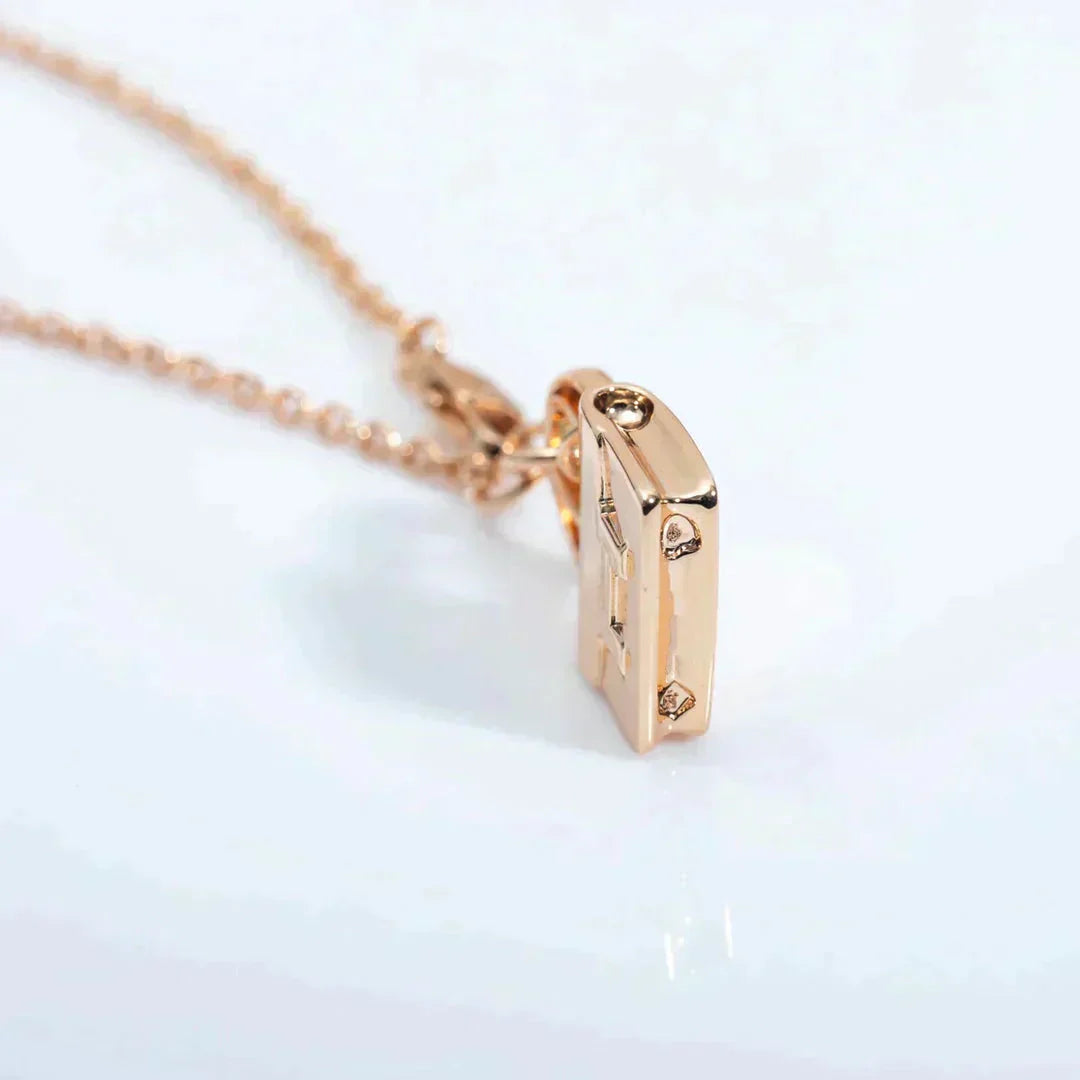[Glimmer]AMULETTE PEDANT Glimmer GOLD NECKLACE