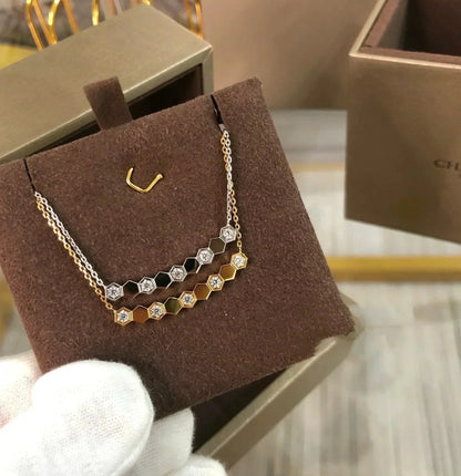 [Glimmer]BEE LOVE NECKLACE DIAMOND