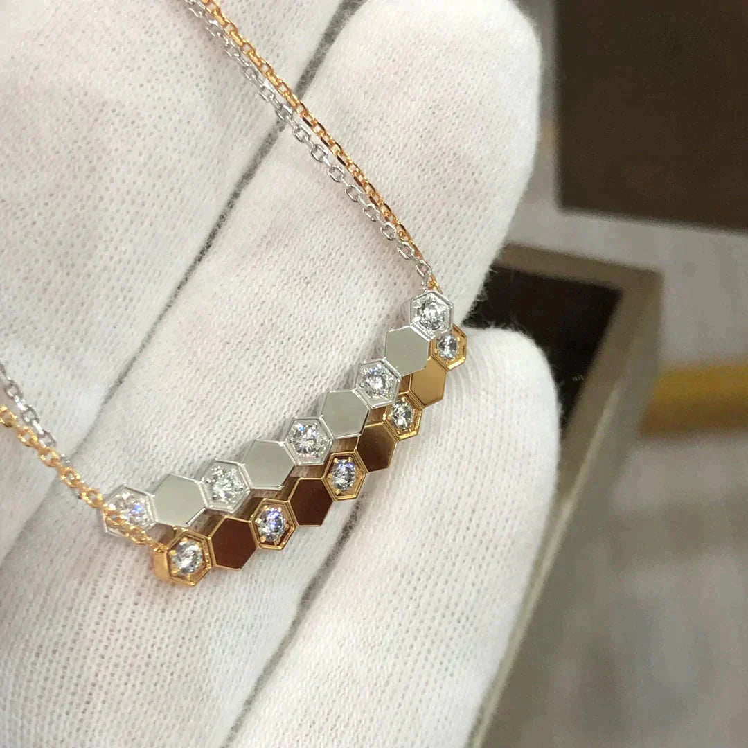 [Glimmer]BEE LOVE NECKLACE DIAMOND
