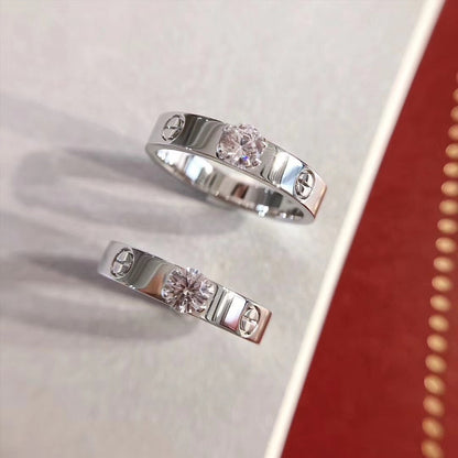 [Glimmer]LOVE RING 3.6MM 1 BIG DIAMOND