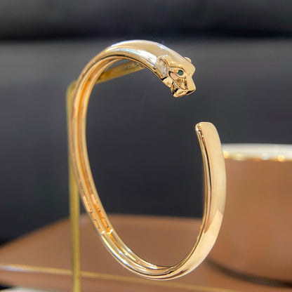 [Glimmer]PANTHERE GOLD OPEN BRACELET