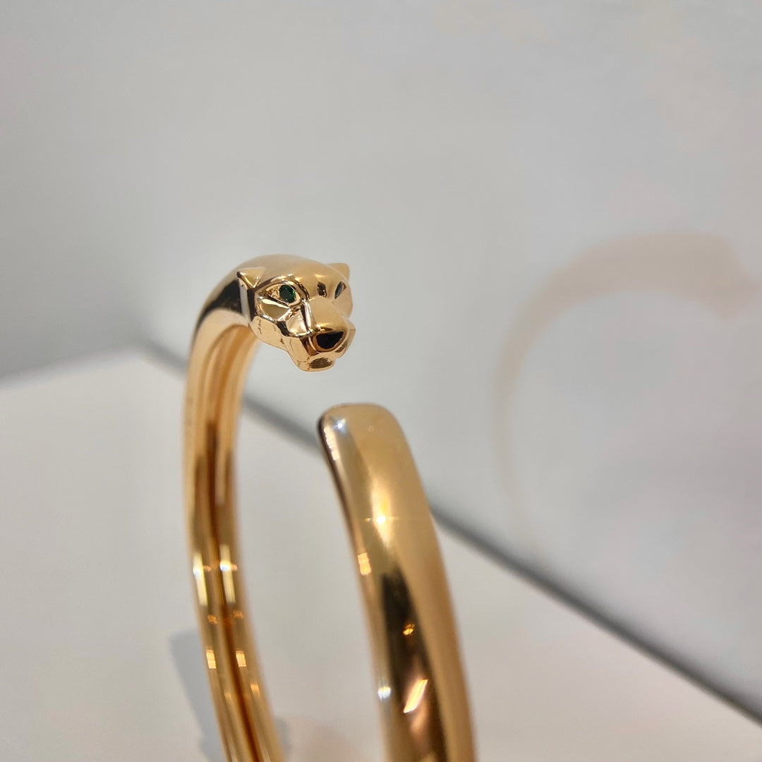 [Glimmer]PANTHERE GOLD OPEN BRACELET