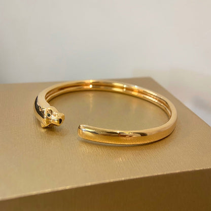 [Glimmer]PANTHERE GOLD OPEN BRACELET