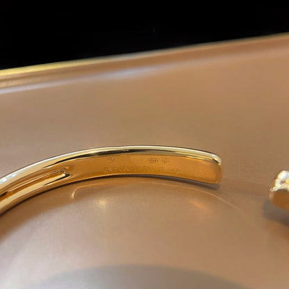 [Glimmer]PANTHERE GOLD OPEN BRACELET