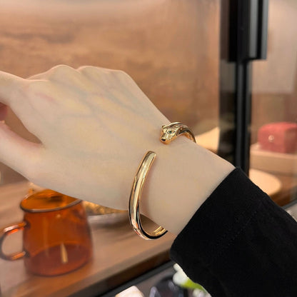 [Glimmer]PANTHERE GOLD OPEN BRACELET