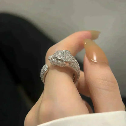[Glimmer]PANTHERE 5.5MM ALL DIAMOND RING