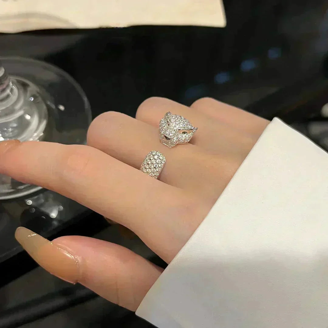 [Glimmer]PANTHERE 5.5MM ALL DIAMOND RING