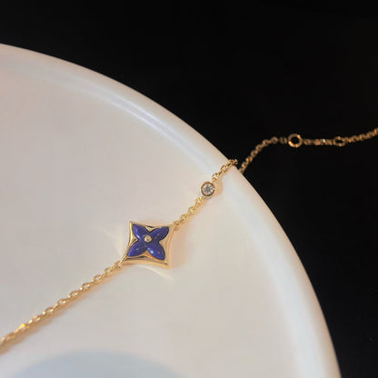 [Glimmer]COLOR STAR PINK GOLD DIAMOND BRACELET