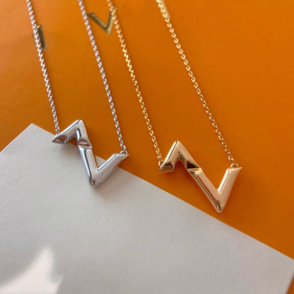 [Glimmer]VOLTE UPSIDE DOWN NECKLACE