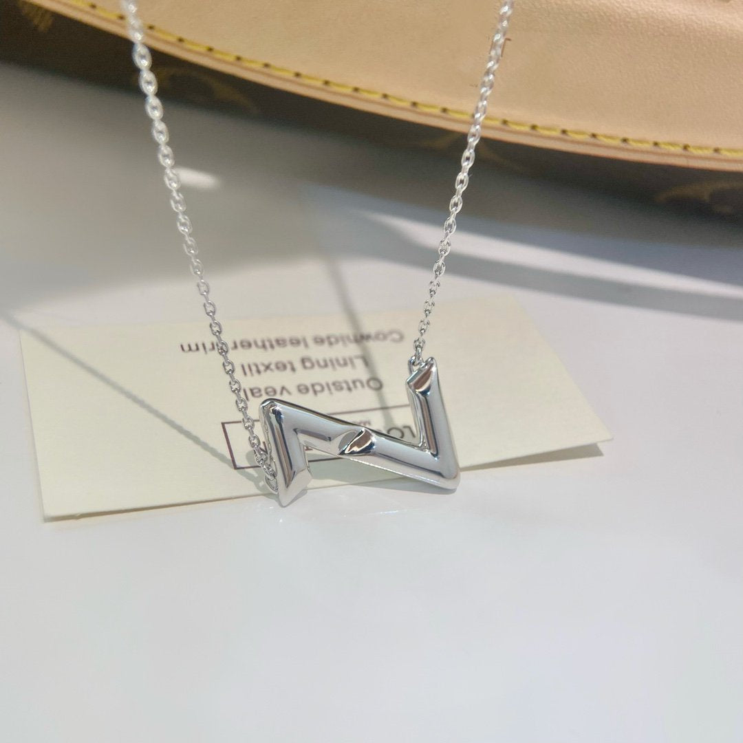 [Glimmer]VOLTE UPSIDE DOWN NECKLACE
