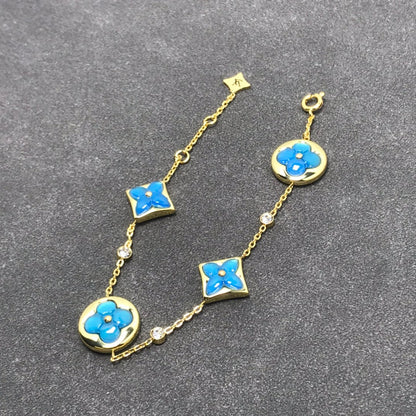 [Glimmer]STAR AND SUN TURQUOISE 4 MOTIFS 3 DIAMONDS