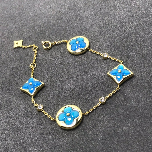 [Glimmer]STAR AND SUN TURQUOISE 4 MOTIFS 3 DIAMONDS