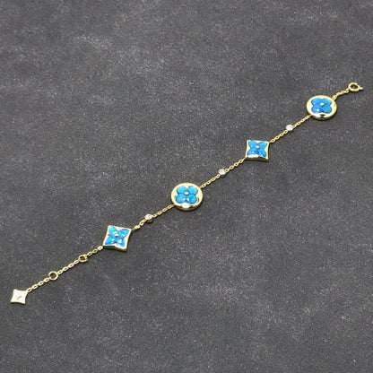 [Glimmer]STAR AND SUN TURQUOISE 4 MOTIFS 3 DIAMONDS