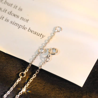 [Glimmer]SUN MOTIF PINK MOP SILVER BRACELET