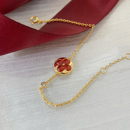 [Glimmer]SUN PEDANT CARNELIAN BRACELET