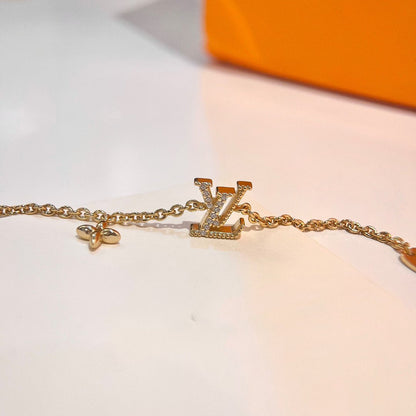 [Glimmer]LOGO STAR MOTIF GOLD BRACELET
