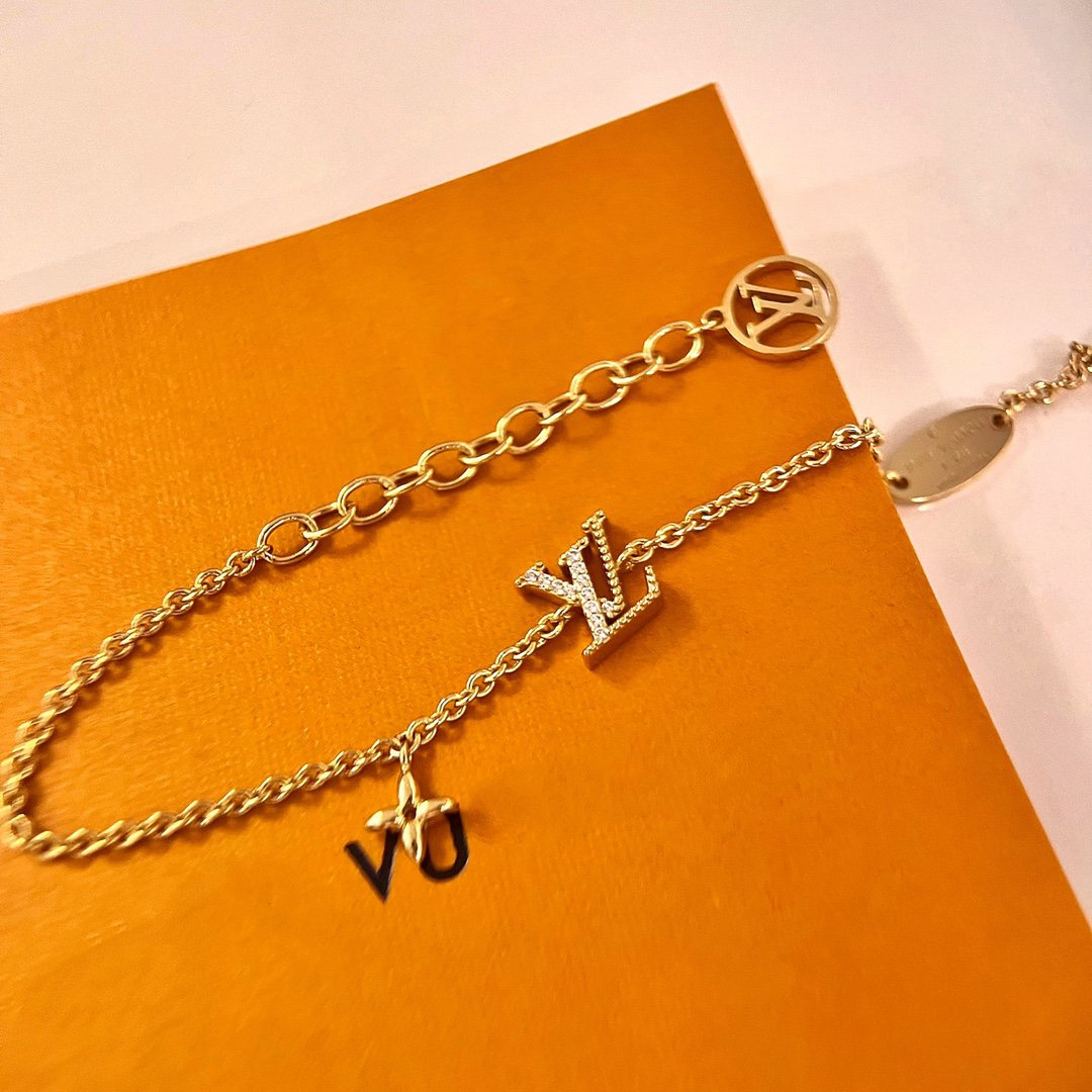 [Glimmer]LOGO STAR MOTIF GOLD BRACELET