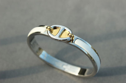 [Glimmer]CLIC CHAINE SILVER BRACELET