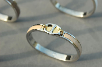 [Glimmer]CLIC CHAINE SILVER BRACELET