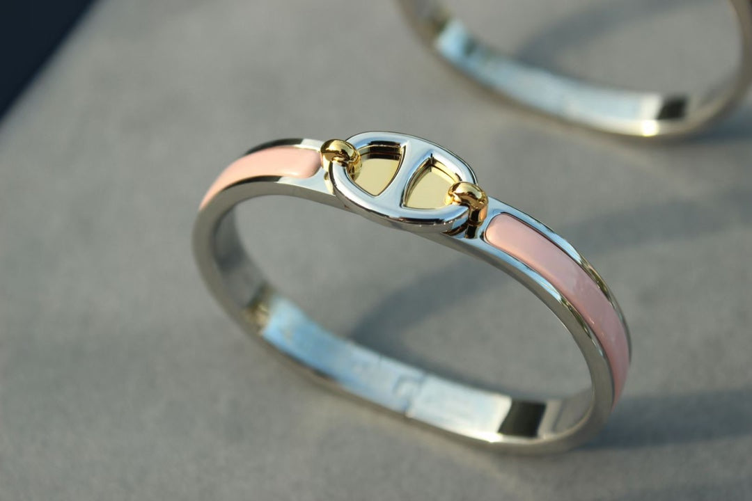 [Glimmer]CLIC CHAINE SILVER BRACELET