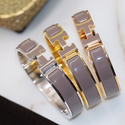 [Glimmer]H BRACELET 12MM BROWN