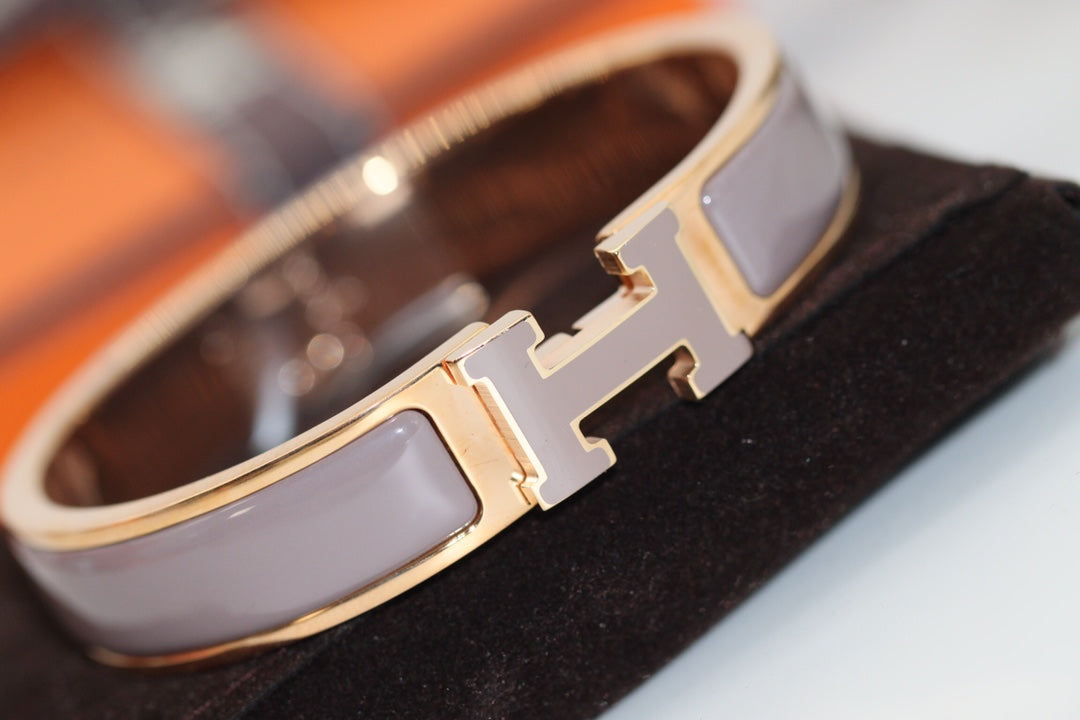 [Glimmer]H BRACELET 12MM BROWN