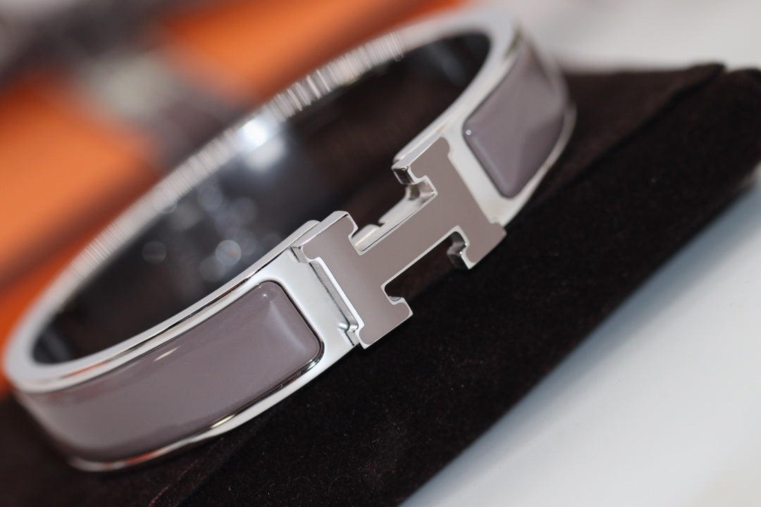 [Glimmer]H BRACELET 12MM BROWN