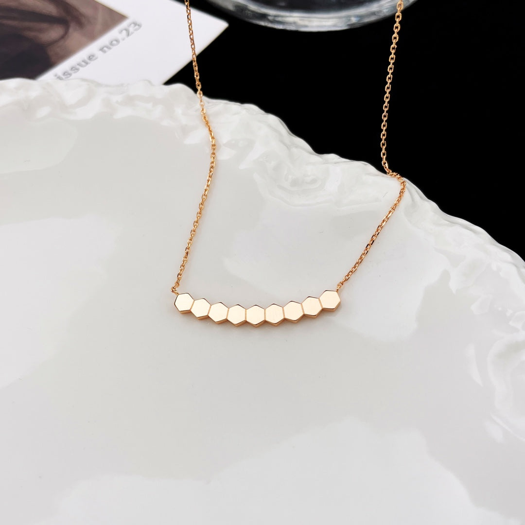 [Glimmer]BEE MY LOVE DIAMOND NECKLACE