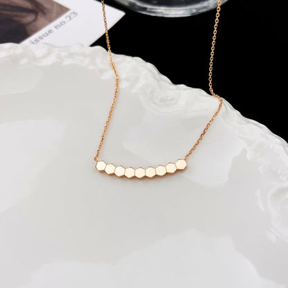 [Glimmer]BEE MY LOVE DIAMOND NECKLACE