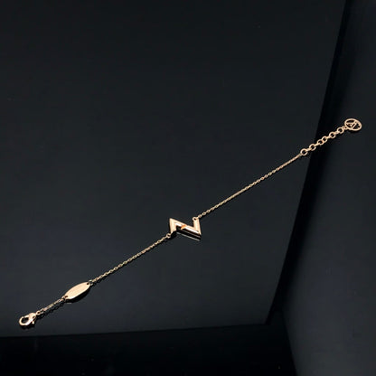 [Glimmer]VOLT LV LOGO BRACELET